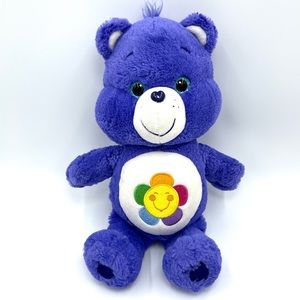Care Bears Purple Harmony Bear Plush